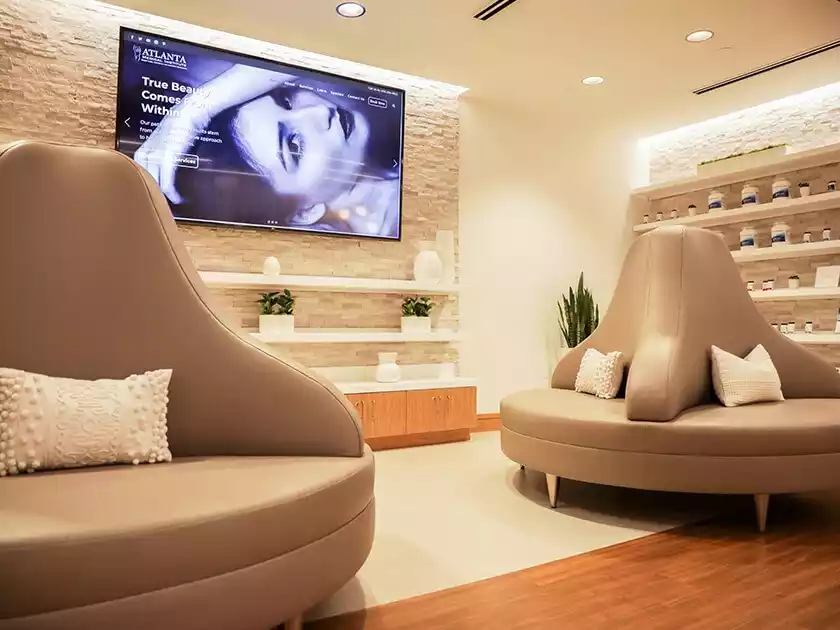 Atlanta Medical Institute facility lobby in Buckhead, Atlanta